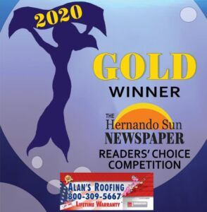 Alan's Roofing: 2020 Hernando Sun Readers' Choice Gold Winner for Roofing