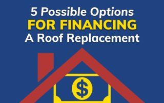 Graphic illustration 5 Possible Options For Financing A Roof Replacement