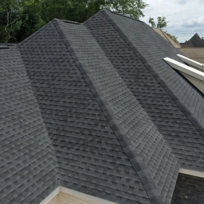 Alan's Roofing reroofing: finished roof