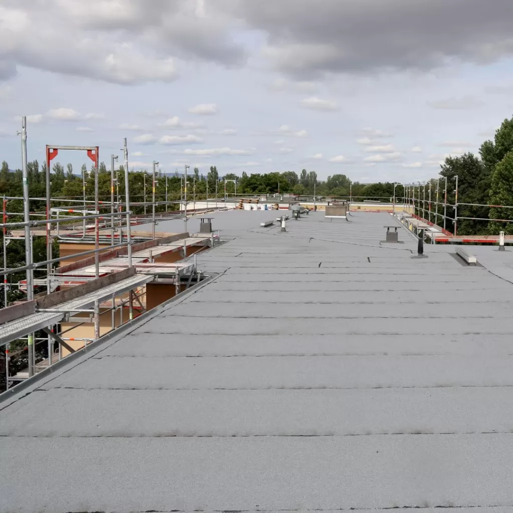 Alan's Roofing commercial roof replacement