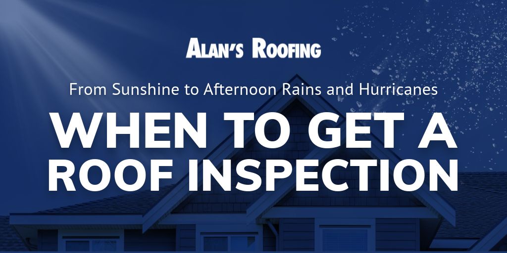 when to get roof inspection